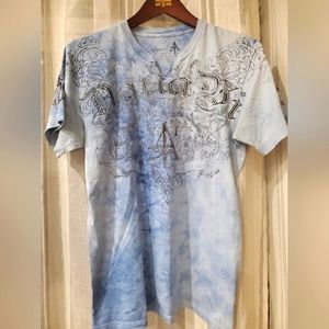 Men's Aqua graphic tee